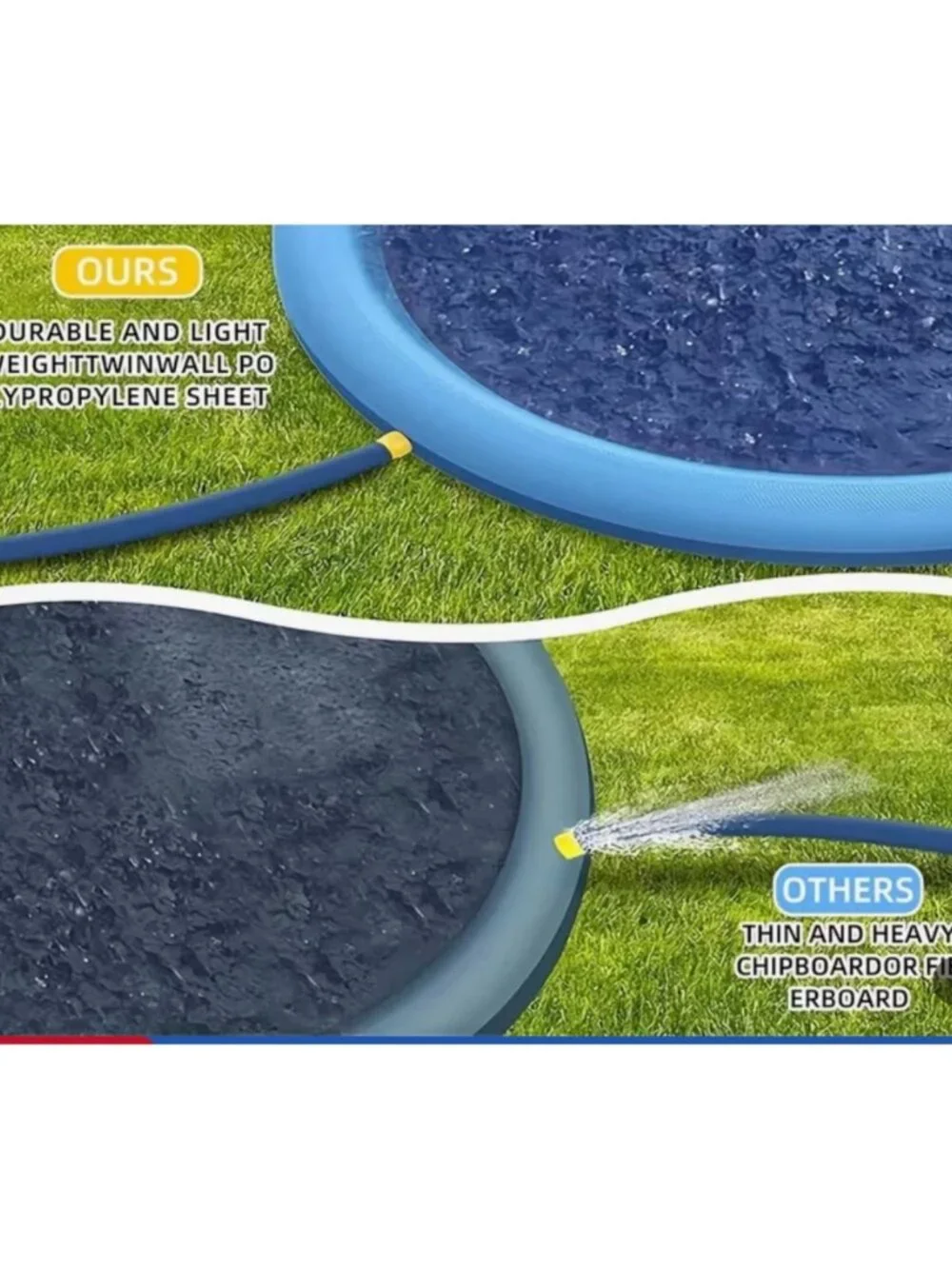 NEW Dog Sprinkler Splash Pad 43.18